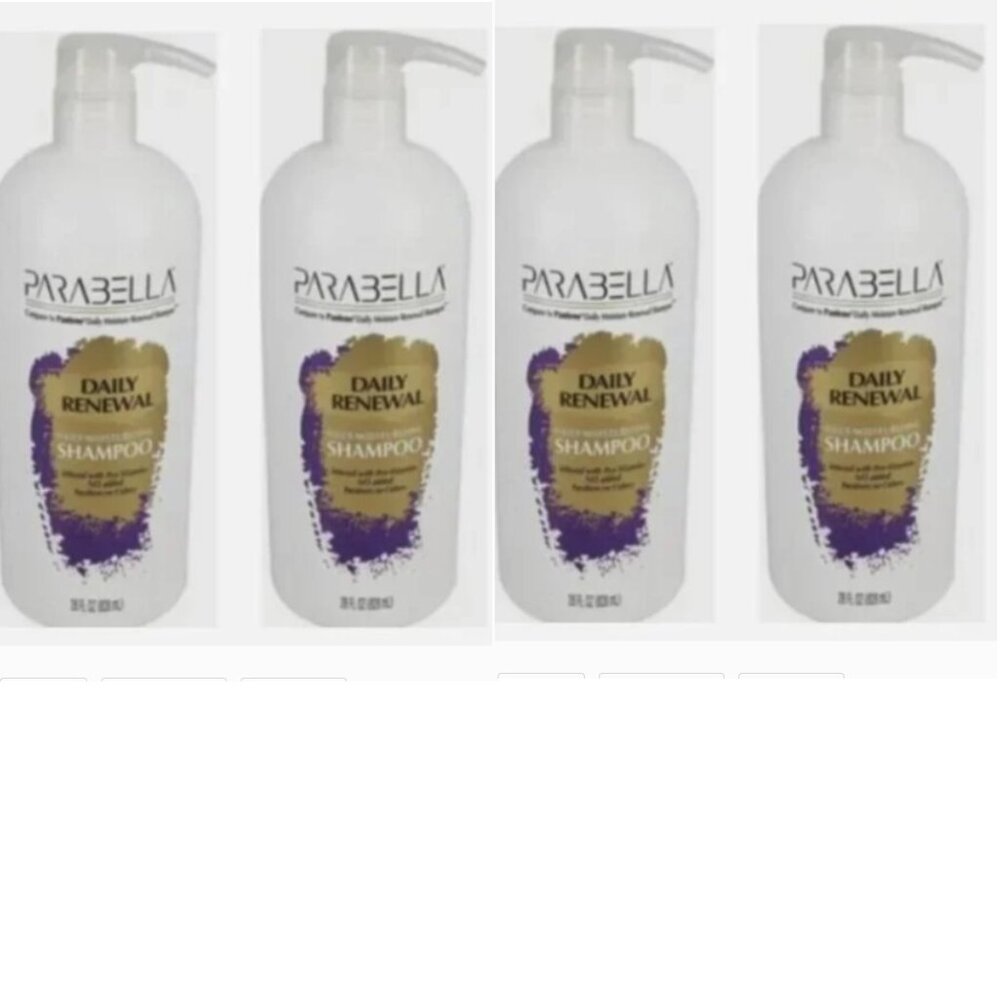 Parabella Daily Renewai Shampoo With Pro-Vitamin 3 PACK